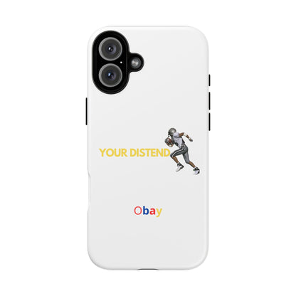 Athlete’s Edge Customizable Tough Phone Case - Durable Sports Design for iPhone/Samsung, Perfect Personalized Gift for Sports Lovers