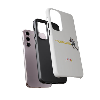 Athlete’s Edge Customizable Tough Phone Case - Durable Sports Design for iPhone/Samsung, Perfect Personalized Gift for Sports Lovers