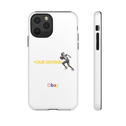 Athlete’s Edge Customizable Tough Phone Case - Durable Sports Design for iPhone/Samsung, Perfect Personalized Gift for Sports Lovers