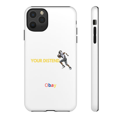 Athlete’s Edge Customizable Tough Phone Case - Durable Sports Design for iPhone/Samsung, Perfect Personalized Gift for Sports Lovers