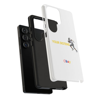 Athlete’s Edge Customizable Tough Phone Case - Durable Sports Design for iPhone/Samsung, Perfect Personalized Gift for Sports Lovers