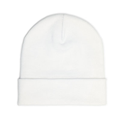 Cozy Knit Beanie - Vibrant Embroidery, Stylish Winter Hat for All, Perfect Outdoor Accessory