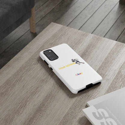 Athlete’s Edge Customizable Tough Phone Case - Durable Sports Design for iPhone/Samsung, Perfect Personalized Gift for Sports Lovers