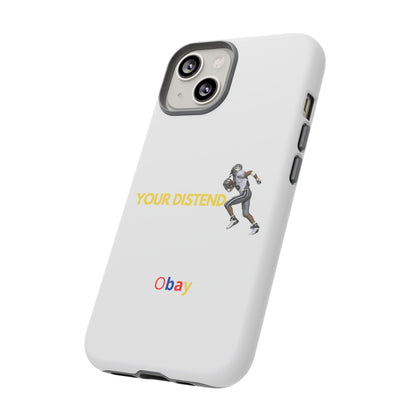 Athlete’s Edge Customizable Tough Phone Case - Durable Sports Design for iPhone/Samsung, Perfect Personalized Gift for Sports Lovers