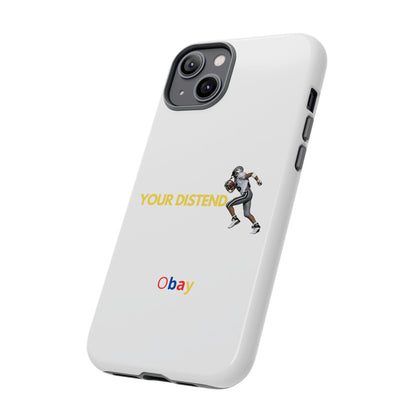 Athlete’s Edge Customizable Tough Phone Case - Durable Sports Design for iPhone/Samsung, Perfect Personalized Gift for Sports Lovers
