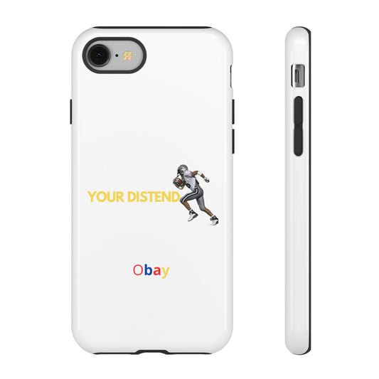 Athlete’s Edge Customizable Tough Phone Case - Durable Sports Design for iPhone/Samsung, Perfect Personalized Gift for Sports Lovers