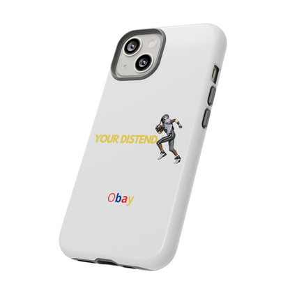 Athlete’s Edge Customizable Tough Phone Case - Durable Sports Design for iPhone/Samsung, Perfect Personalized Gift for Sports Lovers