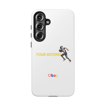 Athlete’s Edge Customizable Tough Phone Case - Durable Sports Design for iPhone/Samsung, Perfect Personalized Gift for Sports Lovers