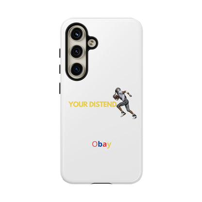 Athlete’s Edge Customizable Tough Phone Case - Durable Sports Design for iPhone/Samsung, Perfect Personalized Gift for Sports Lovers
