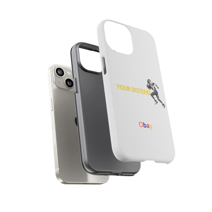 Athlete’s Edge Customizable Tough Phone Case - Durable Sports Design for iPhone/Samsung, Perfect Personalized Gift for Sports Lovers