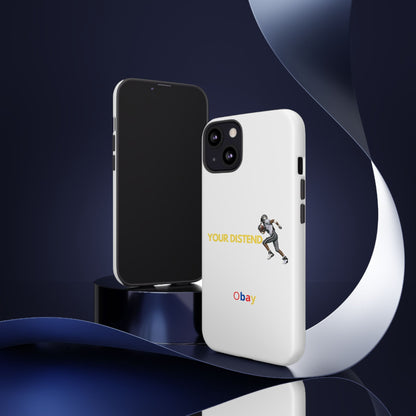 Athlete’s Edge Customizable Tough Phone Case - Durable Sports Design for iPhone/Samsung, Perfect Personalized Gift for Sports Lovers