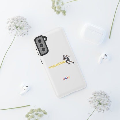Athlete’s Edge Customizable Tough Phone Case - Durable Sports Design for iPhone/Samsung, Perfect Personalized Gift for Sports Lovers
