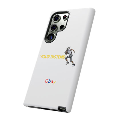Athlete’s Edge Customizable Tough Phone Case - Durable Sports Design for iPhone/Samsung, Perfect Personalized Gift for Sports Lovers