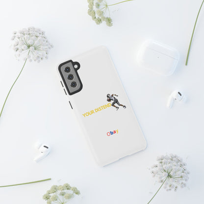 Athlete’s Edge Customizable Tough Phone Case - Durable Sports Design for iPhone/Samsung, Perfect Personalized Gift for Sports Lovers