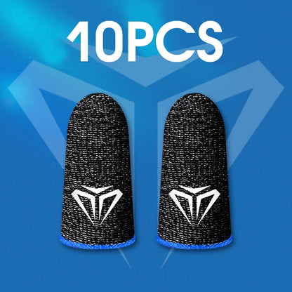 GamerPro Fingertip Gloves - Sweatproof, Anti-Slip Touch Screen Sleeves for Mobile Gaming (10pcs)