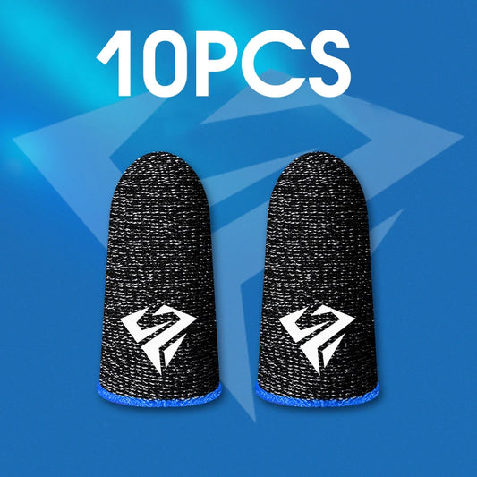 GamerPro Fingertip Gloves - Sweatproof, Anti-Slip Touch Screen Sleeves for Mobile Gaming (10pcs)