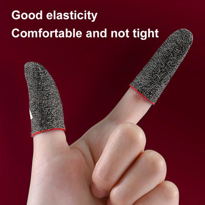 GamerPro Fingertip Gloves - Sweatproof, Anti-Slip Touch Screen Sleeves for Mobile Gaming (10pcs)