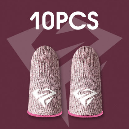 GamerPro Fingertip Gloves - Sweatproof, Anti-Slip Touch Screen Sleeves for Mobile Gaming (10pcs)