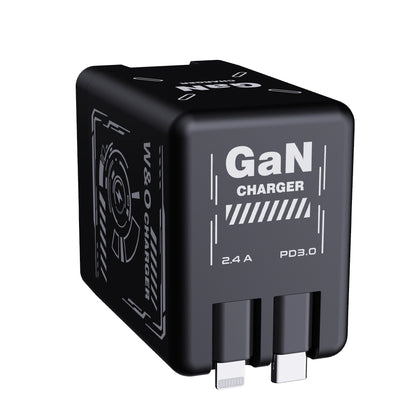 20W GaN Fast Charging Cable - USB-C to Lightning - Liquid Silicone Cable