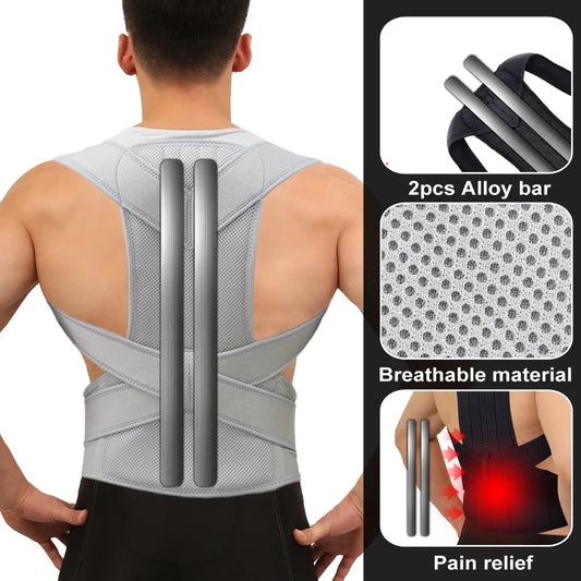 New OB Upper Back Posture Corrector Posture Clavicle Support