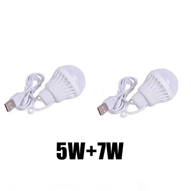 Portable 3W/5W/7W LED Lantern Camp LightsBulb for Outdoor Adventures