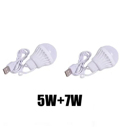 Portable 3W/5W/7W LED Lantern Camp LightsBulb for Outdoor Adventures