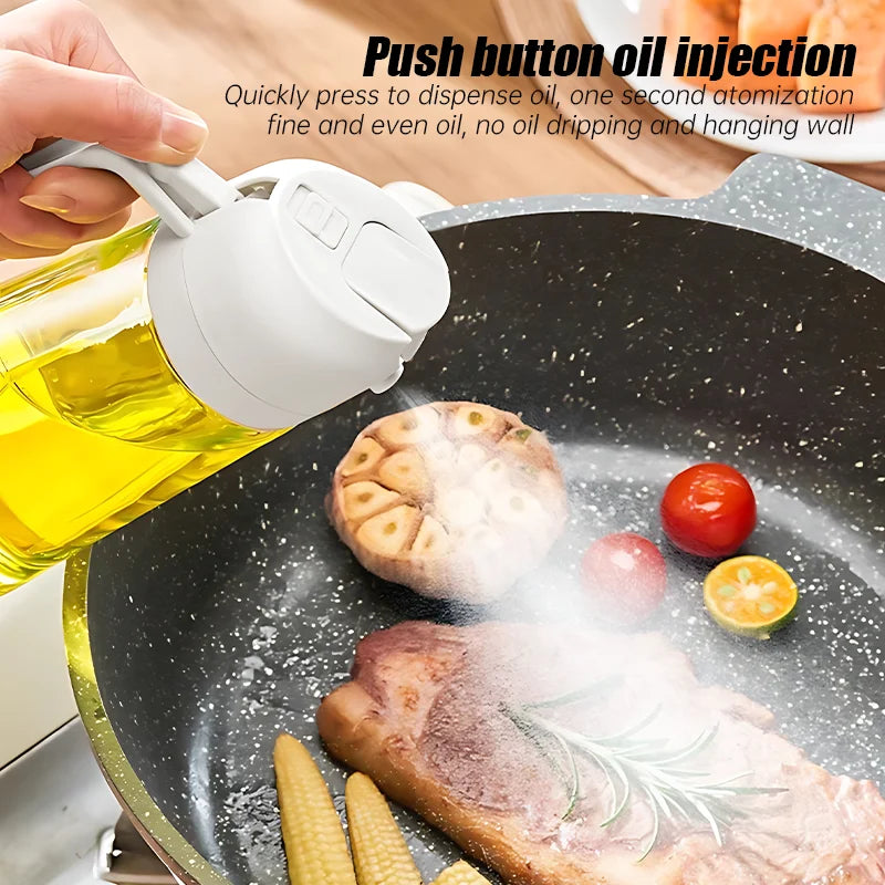 2in1 500ml Plastic Spray Oil Sprayer Bottle