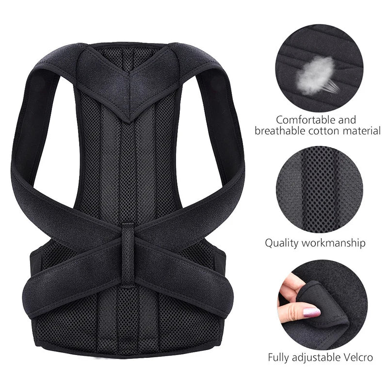 New OB Upper Back Posture Corrector Posture Clavicle Support