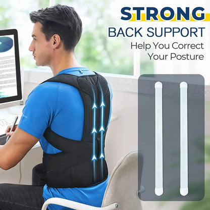 New OB Upper Back Posture Corrector Posture Clavicle Support