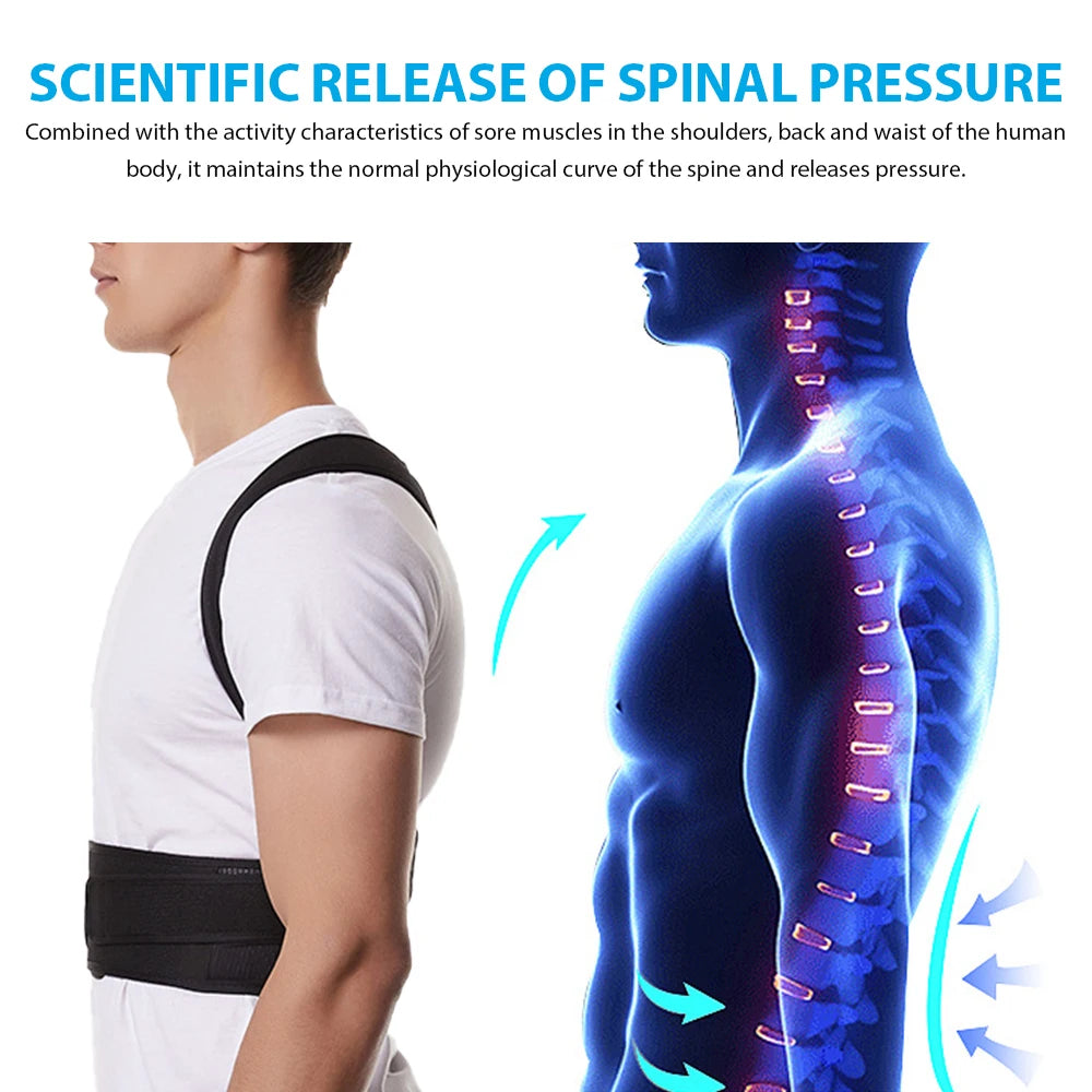 OB Back Brace Posture Corrector Belt