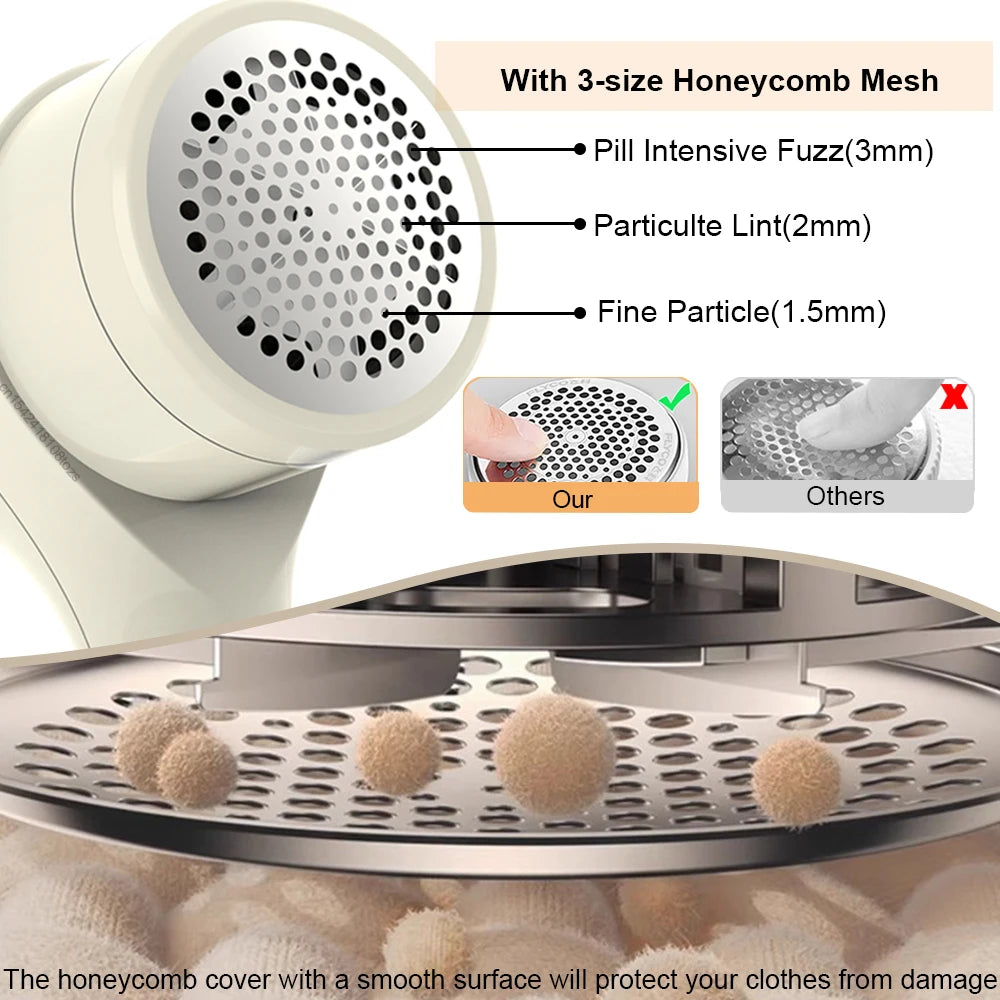Effortlessly Remove Lint with Electric Lint Remover | Reusable | Eco-Friendly - CleanClothes