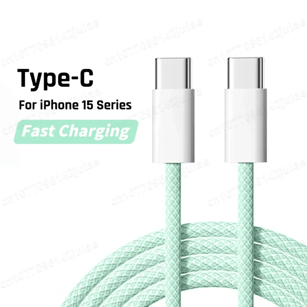 Original PD 60W Fast Charger - 6A USB-C Cable for iPhone 15/16 Pro MAX & Samsung S24 - Quick Charge Power