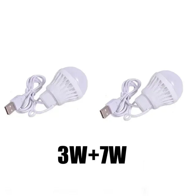Portable 3W/5W/7W LED Lantern Camp LightsBulb for Outdoor Adventures