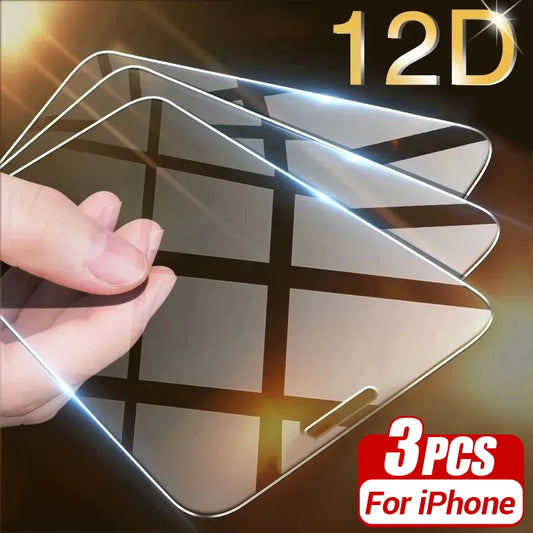 iShield Tempered Glass Screen Protector - 3-Pack for iPhone