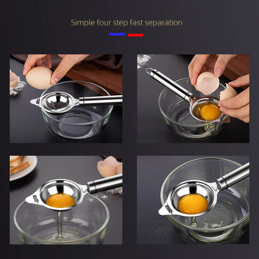 Egg White Separator Stainless Steel Kitchen Utensils