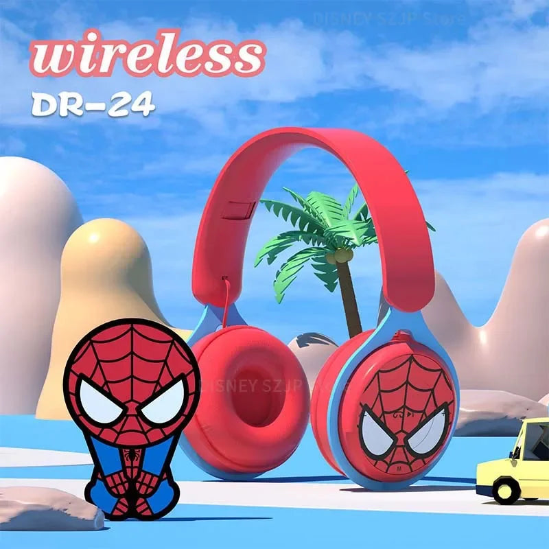 Disney Marvel Wireless Bluetooth Foldable HIFI Surround Sound Headphones