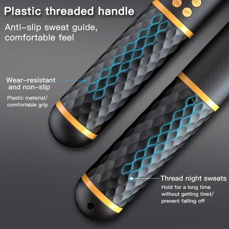 OB 2 In-1 Multi Run Skipping Rope With Digital Counter Speed