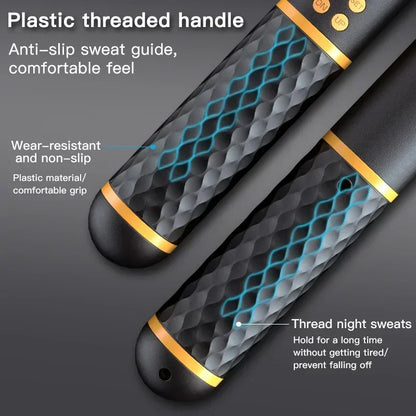 OB 2 In-1 Multi Run Skipping Rope With Digital Counter Speed