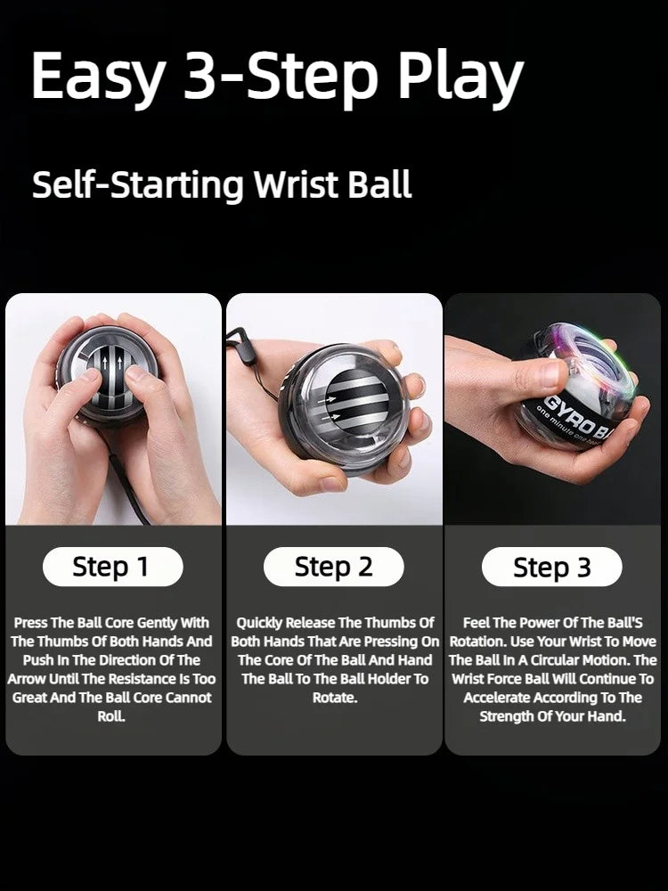 OB Colourful Metal Self-Starting Wrist Ball