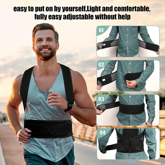 Ultimate Back Brace: Top-Rated Posture Corrector Belt for Comfort & Support