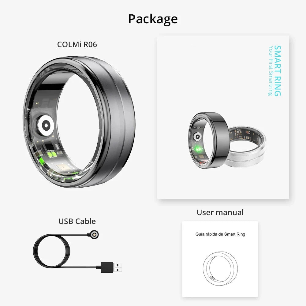 New OB Unisex Waterproof Smart Ring