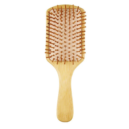 Bamboo Wooden Hair Brush | Scalp Massager for Hair Growth - BeautyBrush