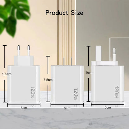 Fast Charging USB Type-C 120W - PowerTech